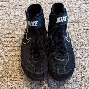 Nike Black Wrestling Shoes